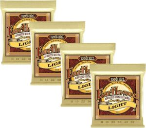 Ernie Ball Earthwood 80/20 Bronze Light Strings (11-52)