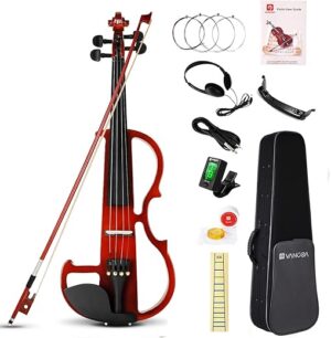 Vangoa Electric 4/4 Full Size Silent Violin