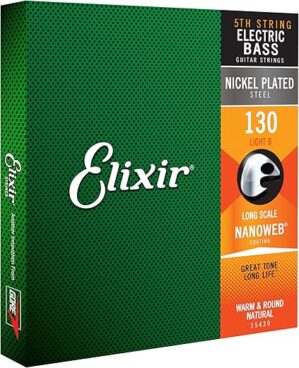 Elixir Electric Bass String NANOWEB Coating .130