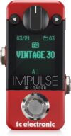 TC Electronic Electric Guitar Single Effect, Red/Black
