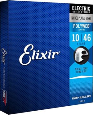 Elixir Electric Guitar Strings, POLYWEB Coating, Light 10-46