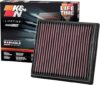 K&N Engine Air Filter: Reusable, Washable, Replacement