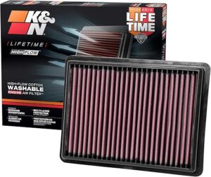 K&N Engine Air Filter: Washable, 33-5069