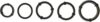 MAHLE Engine Oil Cooler Gasket Set GS33683