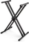 OnStage Ergo-Lok Double-X Keyboard Stand KS8291XX