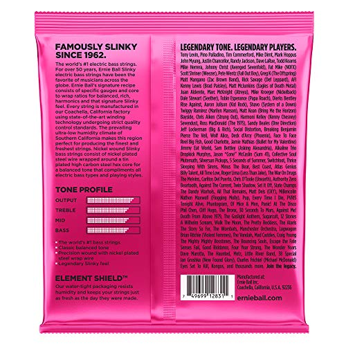 Ernie Ball Super Slinky 5 Bass Strings, 2 Pack - Image 3