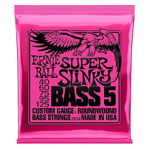 Ernie Ball Super Slinky 5 Bass Strings, 2 Pack - Image 2