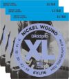 D’Addario EXL116 Electric Medium/Heavy 11-52 Bundle
