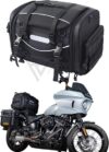 FVMOTO Expandable Motorcycle Tail Bag 40-60L