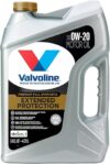 Valvoline Extended Protection Full Synthetic Motor Oil 0W-20