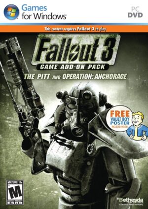 Bethesda Fallout 3 Game Add-On Pack: The Pitt And Operation Anchorage – PC
