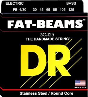 DR Strings Fat-Beam Bass Guitar Strings FB6-30