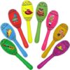 4E’s Novelty Fiesta Maracas Party Favors, 16 PCS