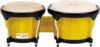 Gon Bops Fiesta Series Bongo, Yellow/Black Hardware