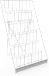 FixtureDisplays FixtureDisplays® 18″ W Tabletop Literature Organizer For Magazines & Brochures