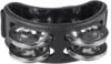 Musfunny Foot Tambourine Percussion Instrument (Black)