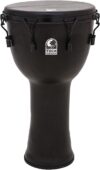 Toca Freestyle Mechanically Tuned Djembe – Black Mamba