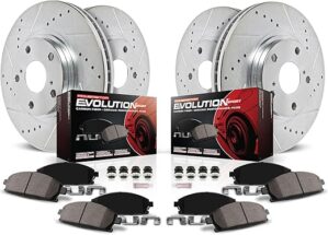Power Stop Front And Rear Z23 Carbon Fiber Brake Kit K8006