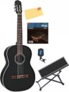 Takamine GC2 Classical Guitar Bundle – Black