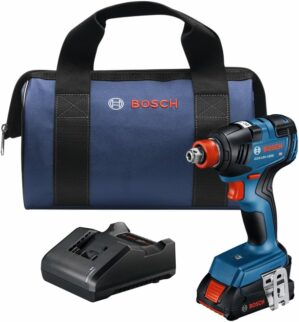 Bosch GDX18V-1800B12 18V Impact Driver/Wrench Kit
