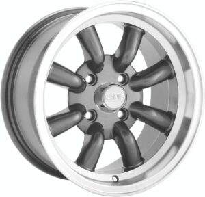 Konig Graphite Wheel With Machined Lip (15×7″/4×114.3mm)