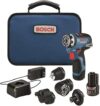 Bosch GSR12V-300FCB22 12V Max EC Flexiclick Drill/Driver System