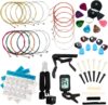 LOMEVE Guitar Accessories Kit: Strings, Tuner, Capo