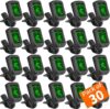 Sound harbor Guitar Tuner Clip On 30 Pack