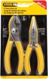 STANLEY Hand Tools 84-212 Slip Joint And Long Nose Plier Set