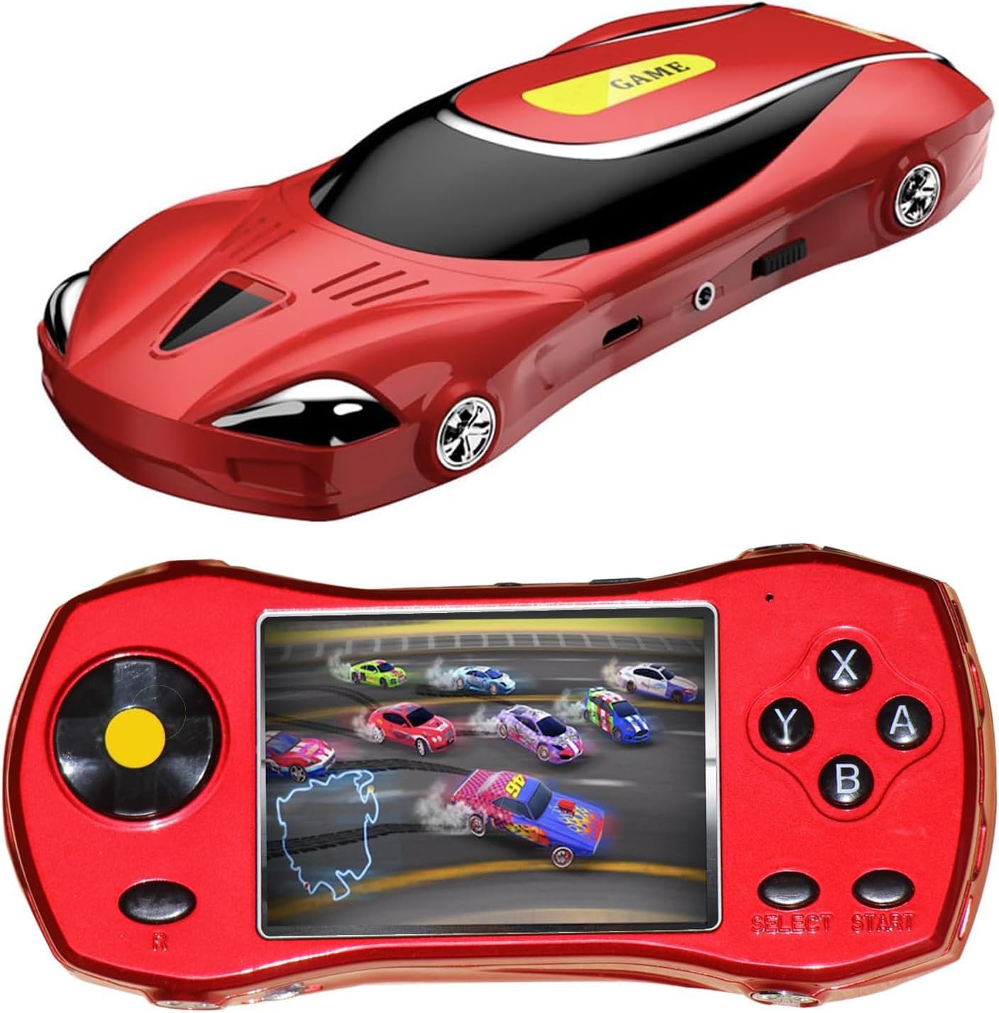 YOROSY Handheld Game Console For Kids Preloaded 200+ Retro Video Games, Portable Gaming Player With Rechargeable Battery 3.0" LCD Screen, Mini Arcade Electronic Toy Gifts For Boys
