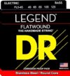 DR Strings Hi-Beam Flats Flatwound 5 String Bass 45-125