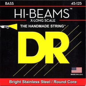 DR Strings Hi-Beams Stainless Steel 5-String Bass Strings