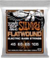 Ernie Ball Hybrid Slinky Flatwound Bass Strings P02813