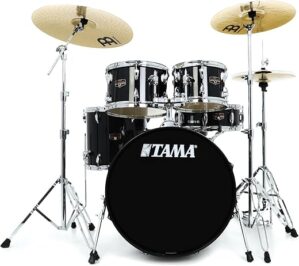 Tama Imperialstar 5-Piece Drum Set - Hairline Black
