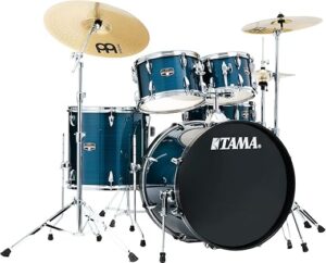 Tama Imperialstar 5-Piece Drum Set – Hairline Blue