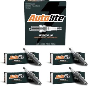 Autolite Iridium XP Spark Plugs, XP6203 (4 Pack)