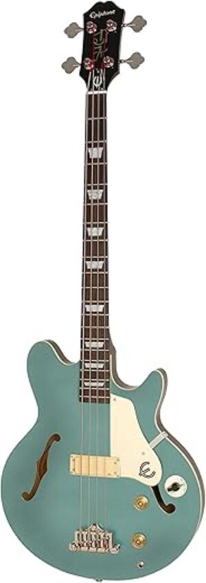 Epiphone Jack Casady Bass Guitar, Pelham Blue