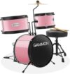 Gammon Percussion Junior Drum Set – Pink, Complete Kit