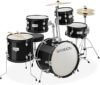 Gammon Percussion Junior Starter Drum Kit – Black