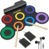 ROCKSOCKI Kids 7-Pad Electronic Drum Set With Headphone