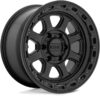 KMC Wheels KM548 17X9 6X5.5 S-BLK GB-LP