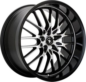KÖNIG Lace Black Wheel Machined Face 16×7″/5x100mm