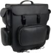 Milwaukee Leather Large Black PVC Motorcycle Sissy Bar Bag
