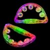 Telihao Light Up Musical Flashing Tambourine