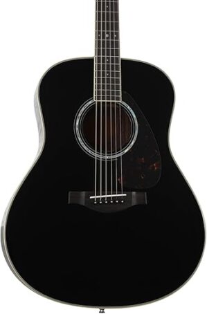 YAMAHA LL6 Acoustic-Electric Guitar - Black