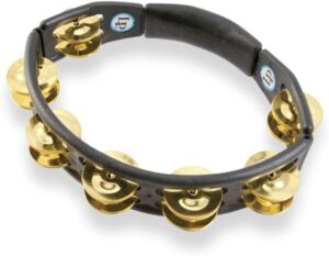 LP LATIN PERCUSSION LP170 Brass Jingles Black Tambourine
