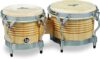 Latin Percussion Matador Wood Bongos Natural 8.625-Inch