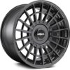 Rotiform Matte Black Wheel, 20 x 8.5 Inches