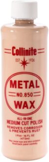 COLLINITE Metal Wax & Polish, Rust Remover & Oxidation Preventer (16 fl oz)