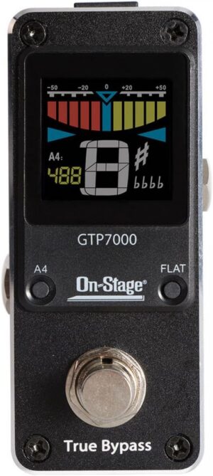 OnStage Mini Guitar Tuner Pedal GTP7000